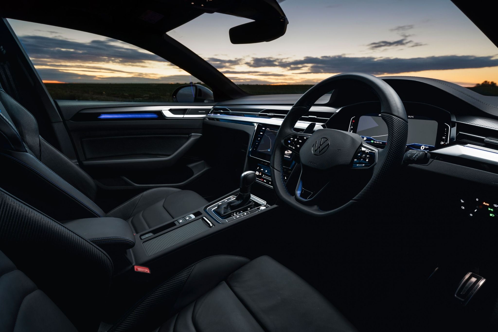 Interior of the VW Arteon Shooting Brake