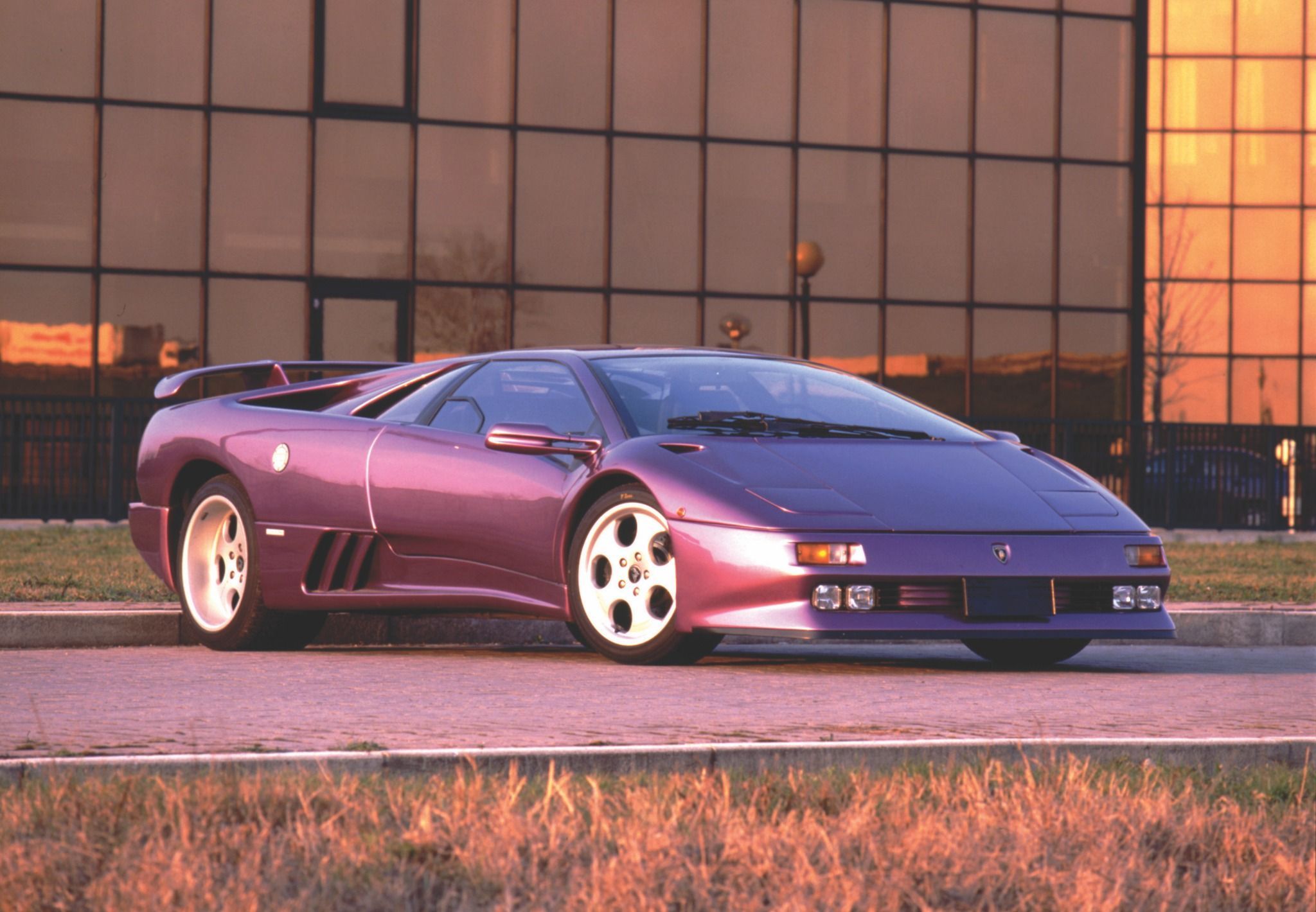 Lamborghini Diablo Parked Up