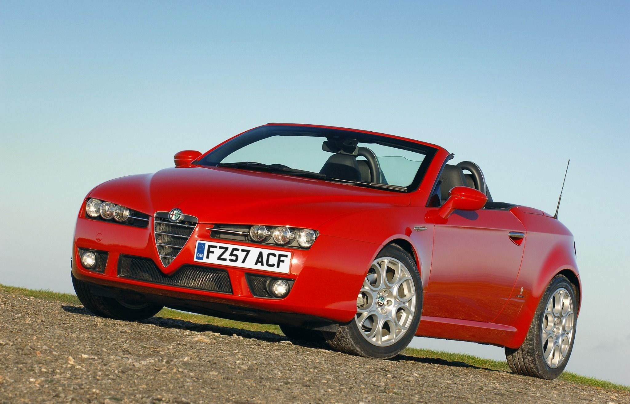 Red Alfa Romeo Spider